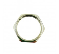 Гайка латунна нікельована М40х1,5